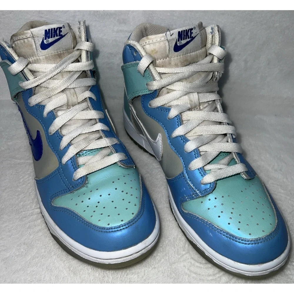 Nike Dunk High Youth 7 I Got Next (GS) Sneakers DV2206-400 Light Blue‎